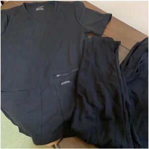 Jaanuu Scrub set Black XSP